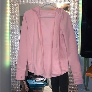 baby pink soft jacket